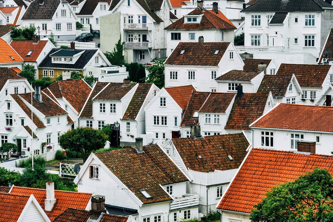 Una casa con jardín